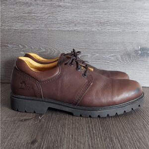 Havana Joe 0202 Men's Brown Leather Low Derby Oxford Shoes EUR 47 US 13